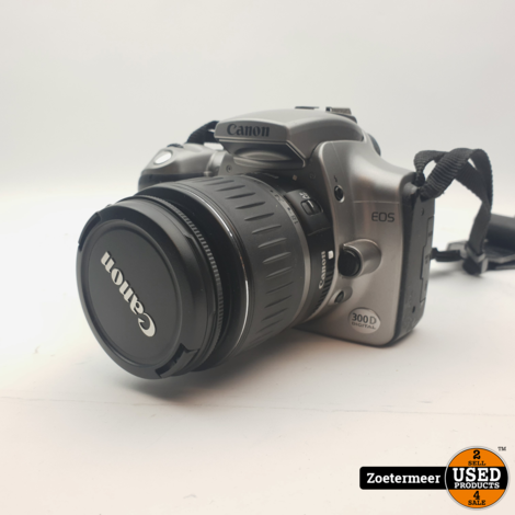Canon 300d camera met 18-55 lens