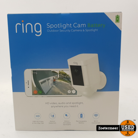 Ring spotlight cam nieuw