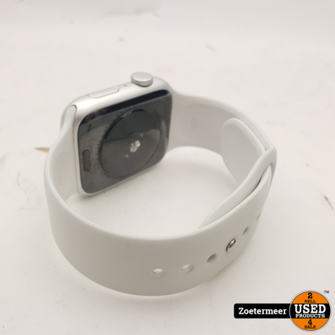Apple Watch SE 44mm witte band