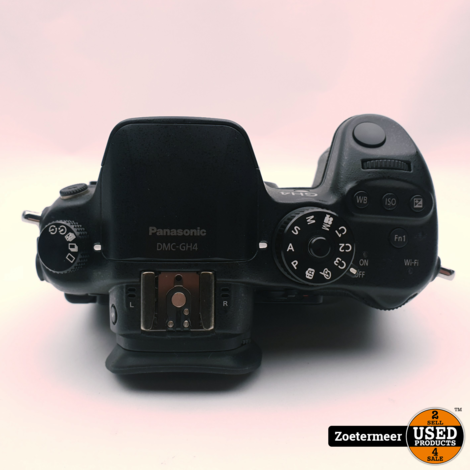 Panasonic Lumix G DMC-GH4R Camera Zwart + Oplader