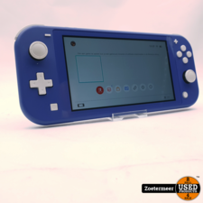 Nintendo Switch Lite Blauw + Adapter