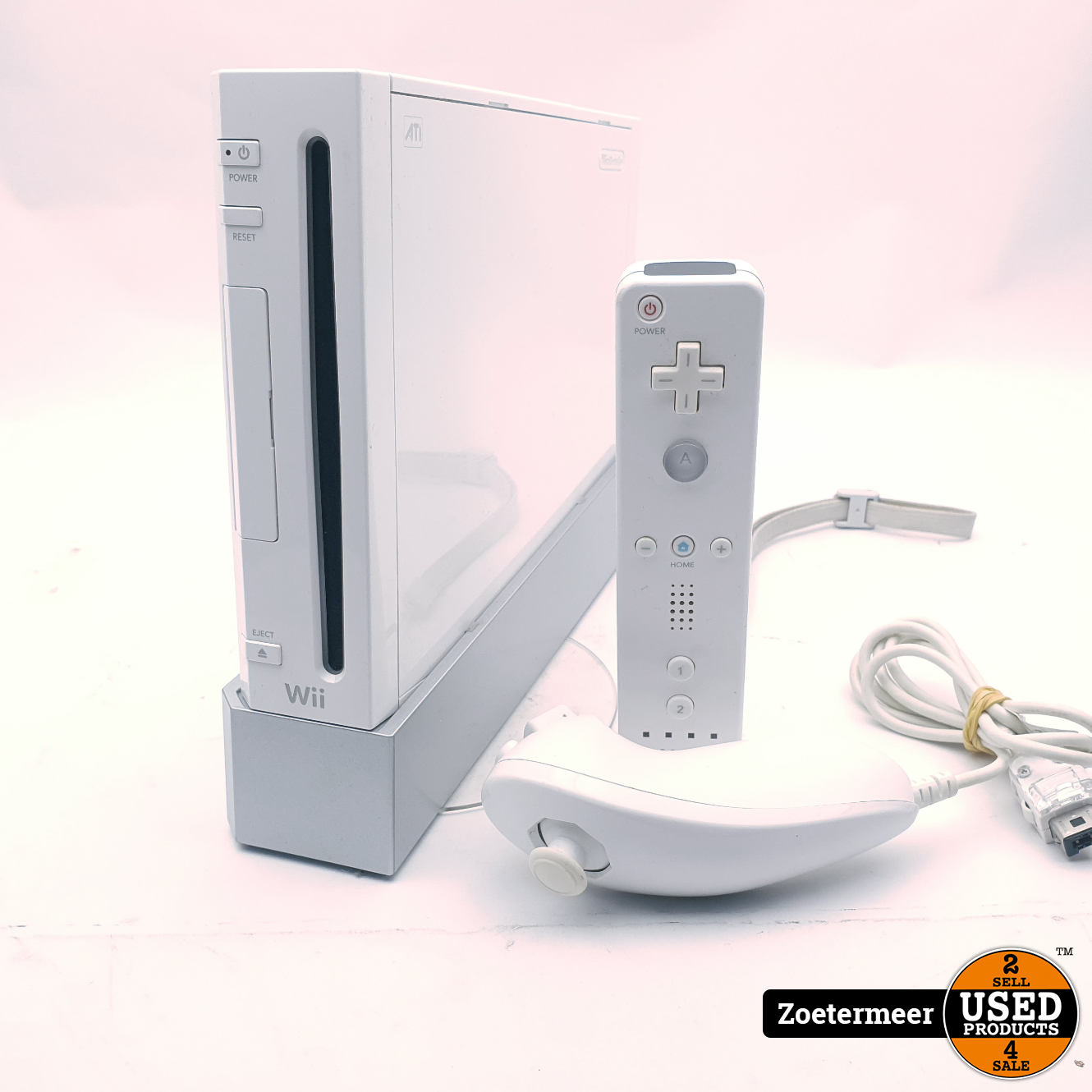 herhaling Touhou Benadrukken Nintendo Wii + Controller en Nunchuck - Used Products Zoetermeer