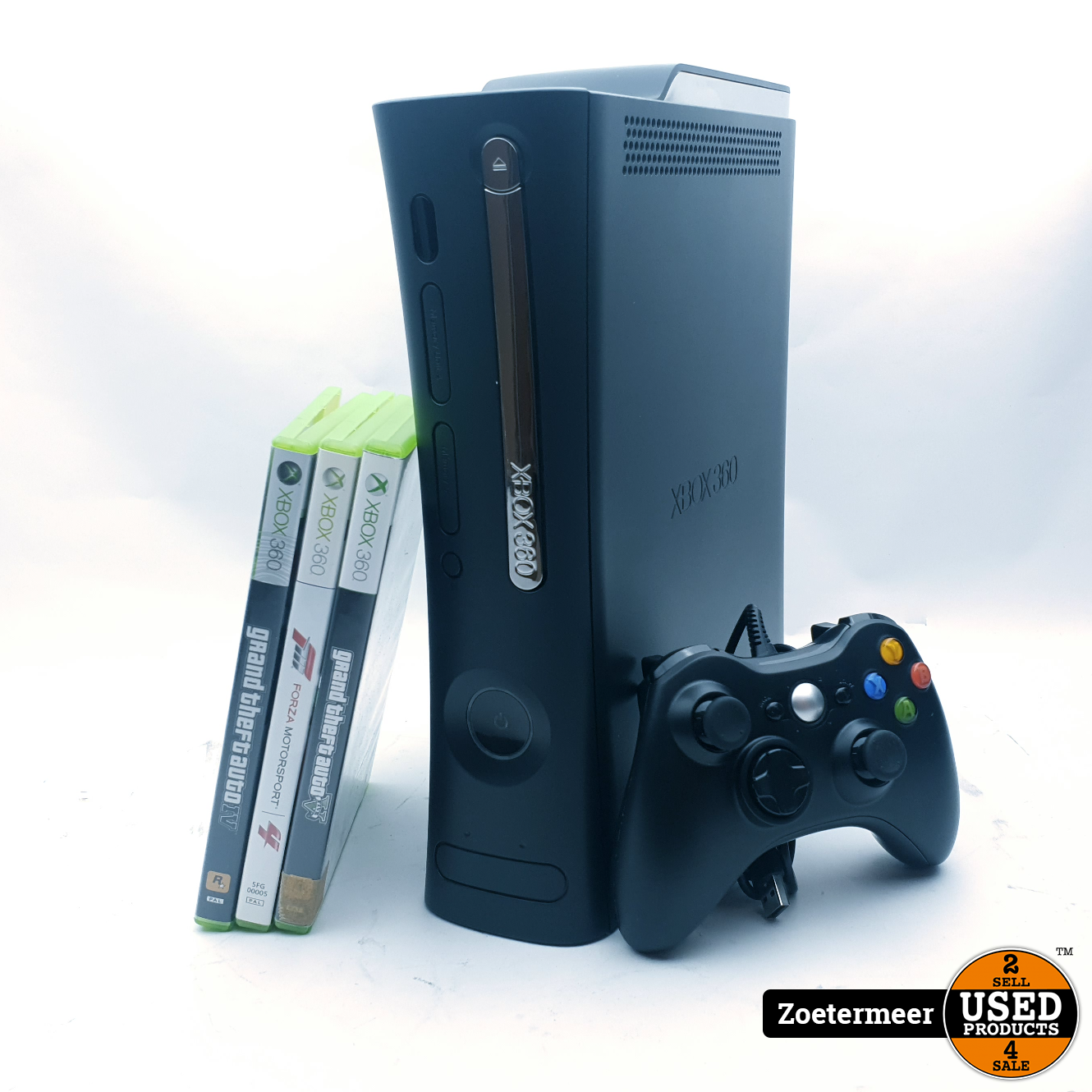 Maak leven Pence Comorama Xbox 360 Elite 120GB Zwart + Controller en games - Used Products Zoetermeer
