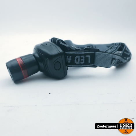 LED Zoom Headlamp 3 Watt || Nieuw