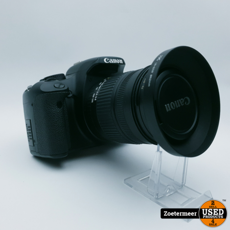 Canon EOS 450D Camera + 18-125mm Lens en Adapter