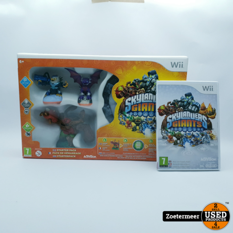 Skylanders Giants Starter Pack Wii + Game