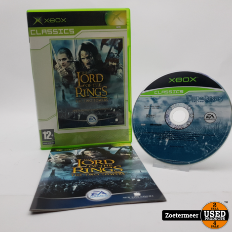Lord Of The Rings The Two Towers Xbox Classic