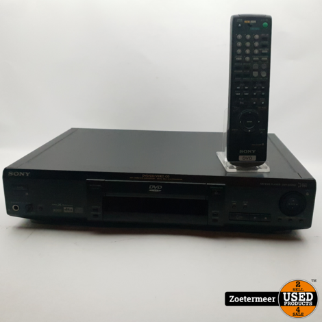 Sony DVP-S525D CD/DVD Speler + Afstandsbediening