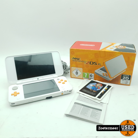 New Nintendo 2DS XL Wit/Oranje