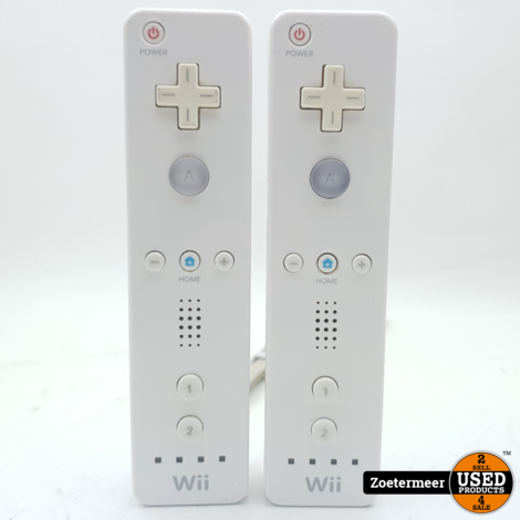 Nintendo Wii + 2 Controllers + spel (Geen Kabels)