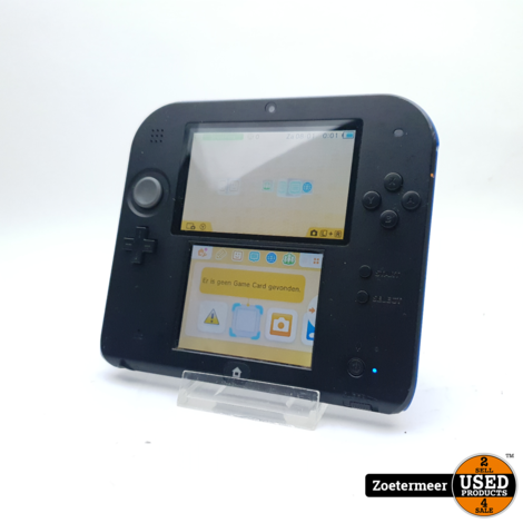 Nintendo 2DS Blauw/Zwart + Lader