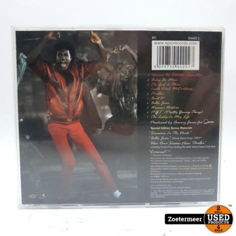 Michael Jackson - Thriller Special Edition CD