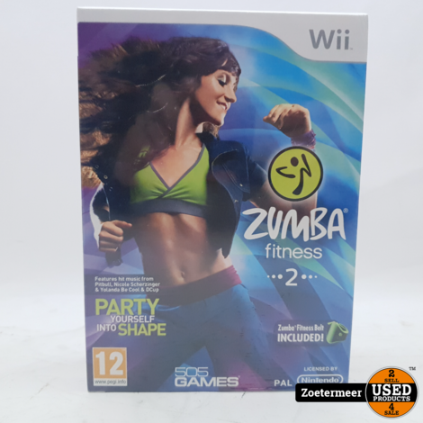 Zumba Fitness 2 Wii Nieuw in Seal