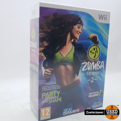 Zumba Fitness 2 Wii Nieuw in Seal