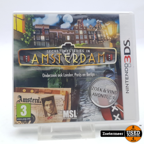 Secret Mysteries in Amsterdam 3DS