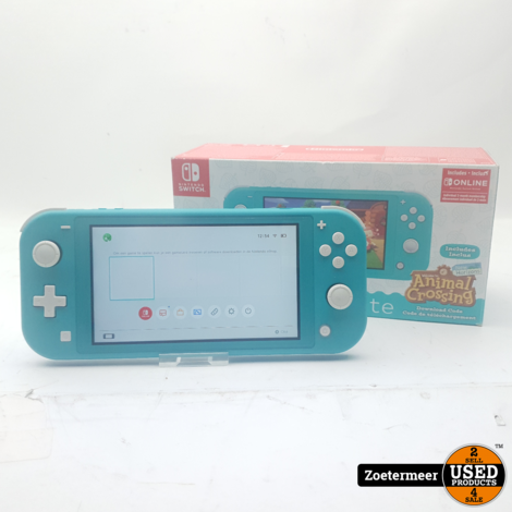 nintendo switch lite Met Doos + Oplader