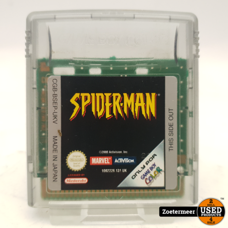 Spider-Man Game Boy Color