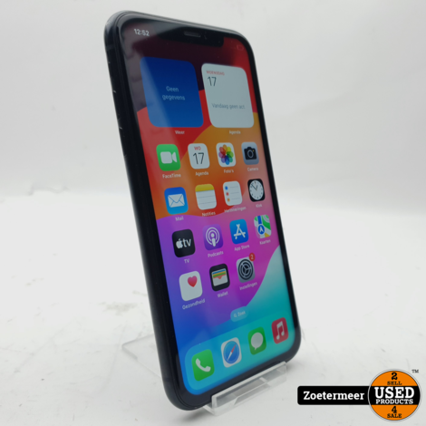 Apple iPhone XR 64GB 88% zwart