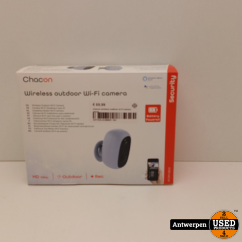 Chacon wireless outdoor wi fi camera | Nieuw | Met garantie