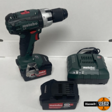 Metabo Metabo BS 18 LT met oplader + extra batterij Compact accuboormachine