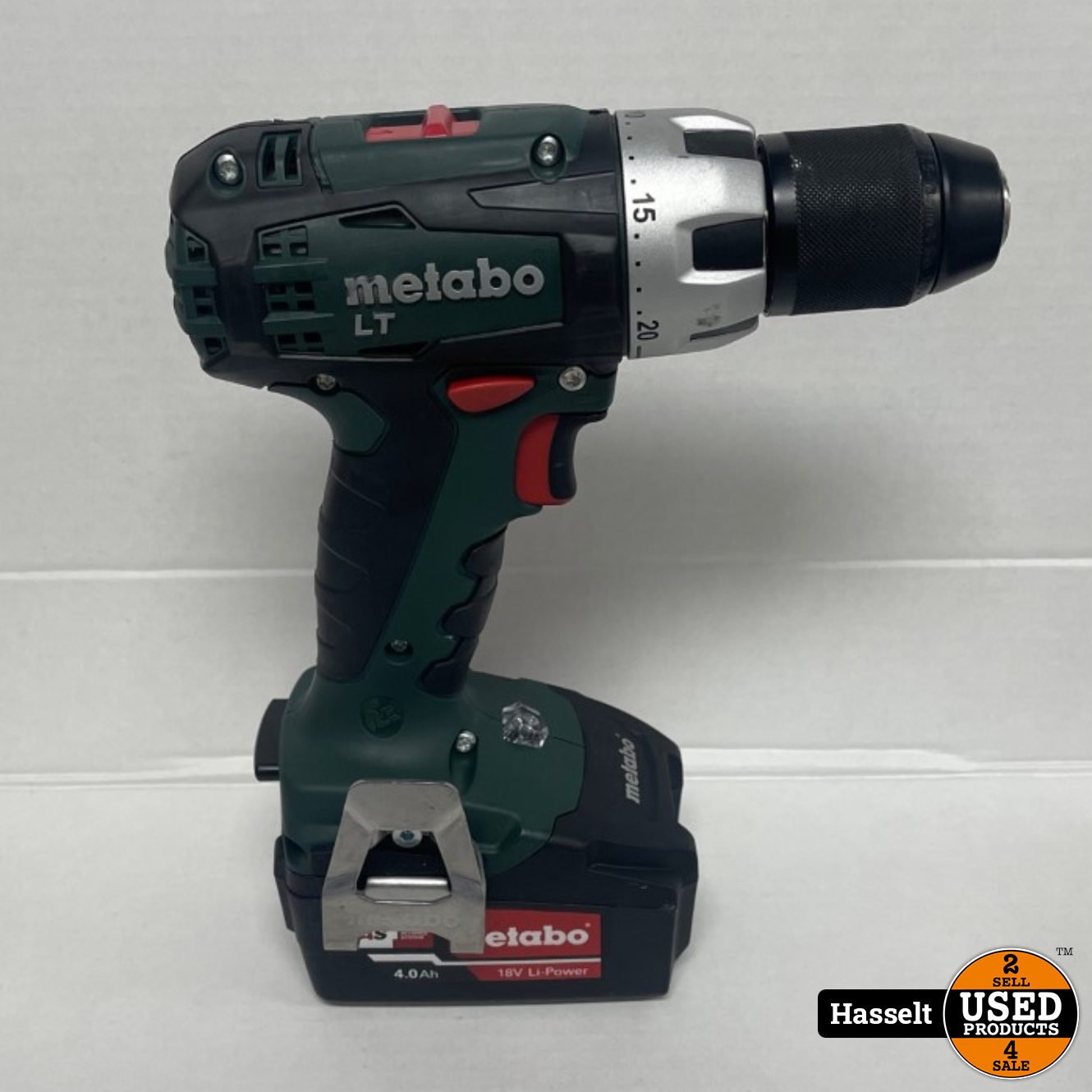 Metabo BS 18 LT met oplader + extra Compact accuboormachine - Used Products Hasselt