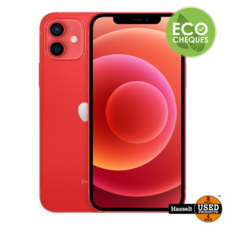 Apple iPhone 12 64GB Red - Als nieuw (Batterij 100%)