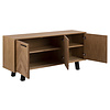 Bright dressoir Visgraat met 3 deuren eiken decor.