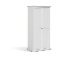 Venedig kledingkast 2 deuren wit.