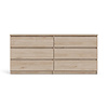 Nada kommode 6 laden Hickory decor. - Copy