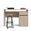 Fula bureau 1 lade en 1 deur Hickory decor.