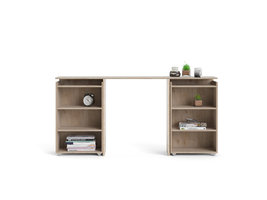 Nada Hoofdbord 160 cm 4 planken Hickory decor.