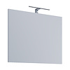 VCB2 bad  spiegel 60 cm incl. verlichting, wit.