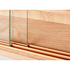 Artisario vitrinekast wandmontage eiken Artisanale decor.