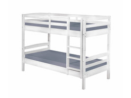 Rick etagenbett  90 x 190 cm, incl 2 lattenbodems wit.