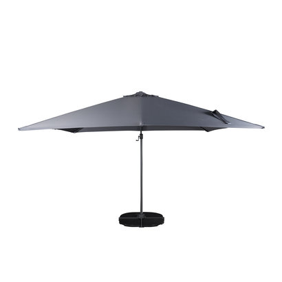 Leeds parasol grijs,zwart.