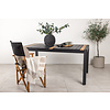 Togo eettafel tuin zwart.