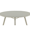 Lina eettafel tuin Ø120cm beige.