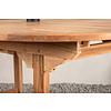 Kenya eettafel tuin incl. extra blad 180, 240 cm natuur.