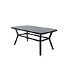 Virya eettafel tuin zwart.