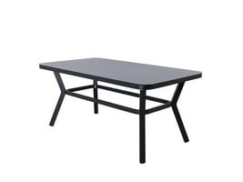 Virya eettafel tuin zwart.