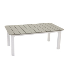 Parma tuin salontafel witgrijs.