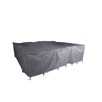 Furnco hoes voor tuinmeubelen 165 x 160 x 86 cm grijs.