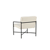 Rakel fauteuil teddy stof offwhite.