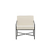 Rakel fauteuil teddy stof offwhite.