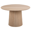 Chrissy eetkamertafel Ã˜120cm natuur.