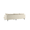 Sofia bank 3 persoons fluweel beige.