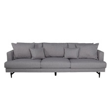 Sofia bank 3 persoons grijs.