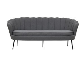 Calais bank 3 persoons grijs.