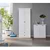 BrandsonBaxter garderobe opstelling 177 x 196 cm wit.