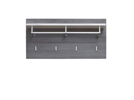 LineGD kapstok rookzilver, wit.